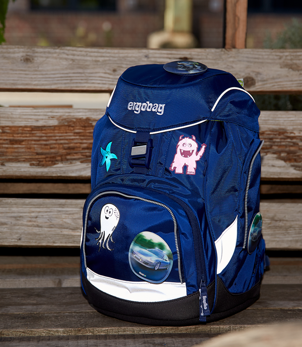 Accessori per la scuola - Set di adesivi Reflexie Sticker Ergobag per personalizzare il tuo zaino ergonomico