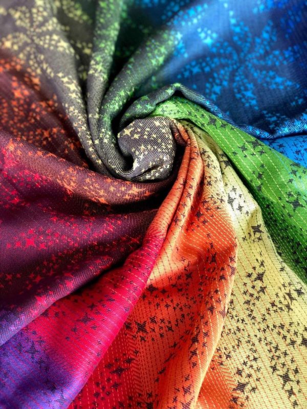 Fascia portabebè - Beloved Slings - Arcoiris Black