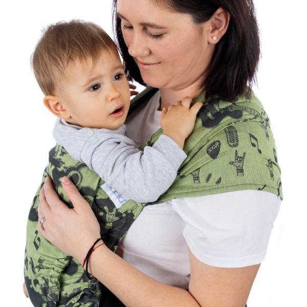 Fidella Fly Click Plus Half Buckle Toddler - Rock n Rolla Green Splash