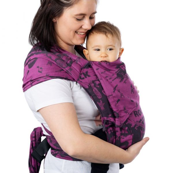Fidella Fly Click Plus Half Buckle Toddler - Rock n Rolla Pink Splash