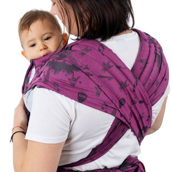 Fidella Fly Click Plus Half Buckle Toddler - Rock n Rolla Pink Splash
