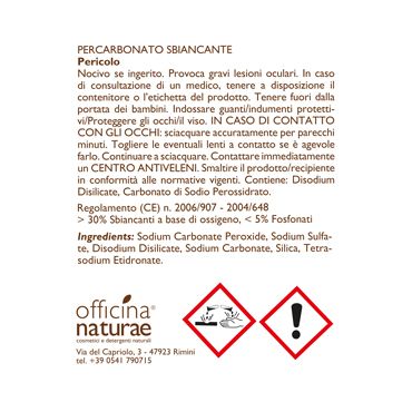 Prodotto per la casa Officina Naturae Percarbonato sbiancante