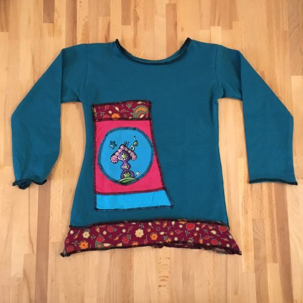 Honguito en turqués Tg.L