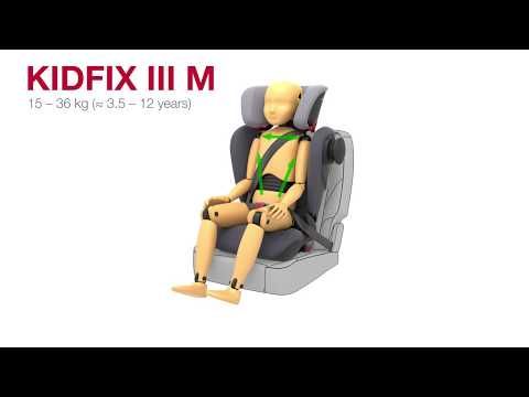 Seggiolino auto Britax Römer – Kidfix III M Storm Grey