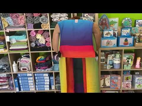 Fascia Portabebè preannodata Porto- Big Love - Sirena