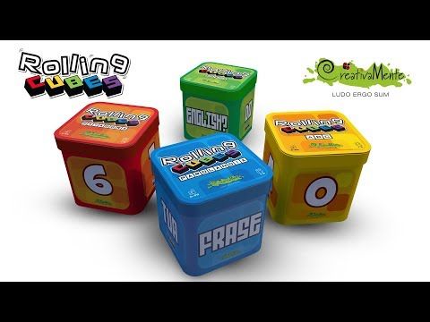 Gioco di società CreativaMente – Rolling Cubes Pytagora