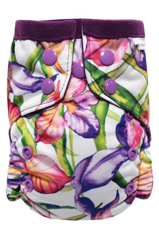 Pannolino lavabile Breberky- Pocket con bottoni senza inserti Newborn-vari colori