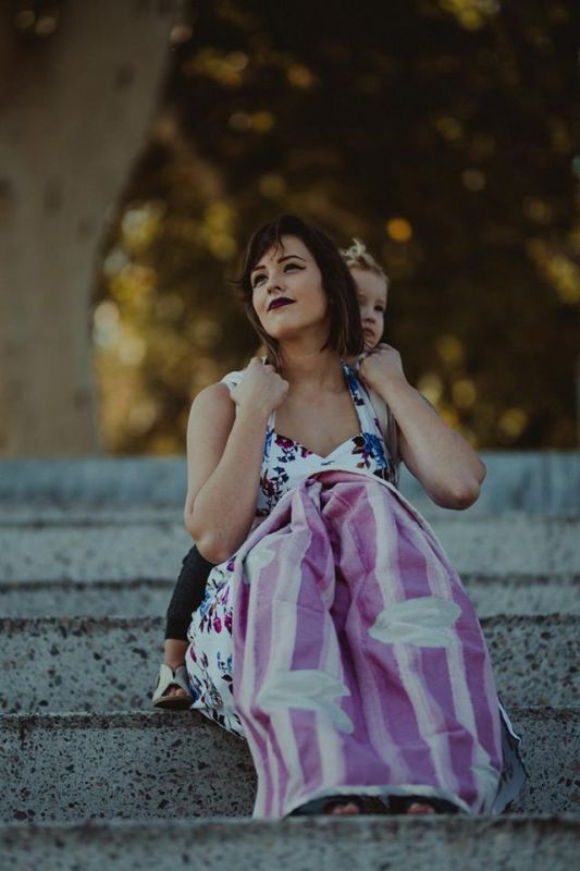 Fascia Portabebè - Roar - L'Amour Cyclamen