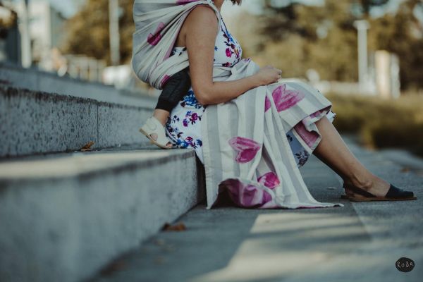 Fascia Portabebè - Roar - L'Amour Cyclamen