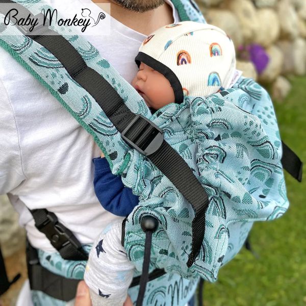 Marsupio Ergonomico - Regolo - Rainbow, supporti babywearing