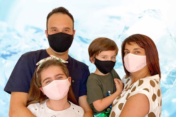 Mascherina lavabile igienica antibatterica Quokkababy- Adulto vai colori