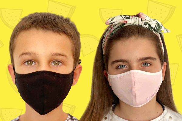 Mascherina lavabile igienica antibatterica Quokkababy- Bambino vari colori