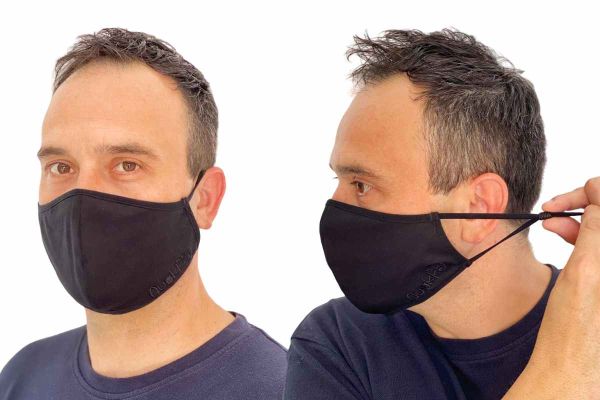 Mascherina lavabile igienica antibatterica Quokkababy- Adulto vai colori,