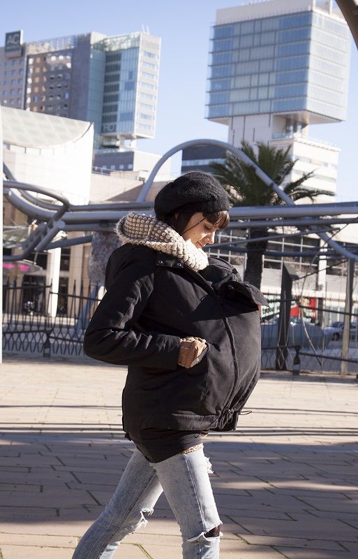 Giacca 4 in 1 Momawo Nero