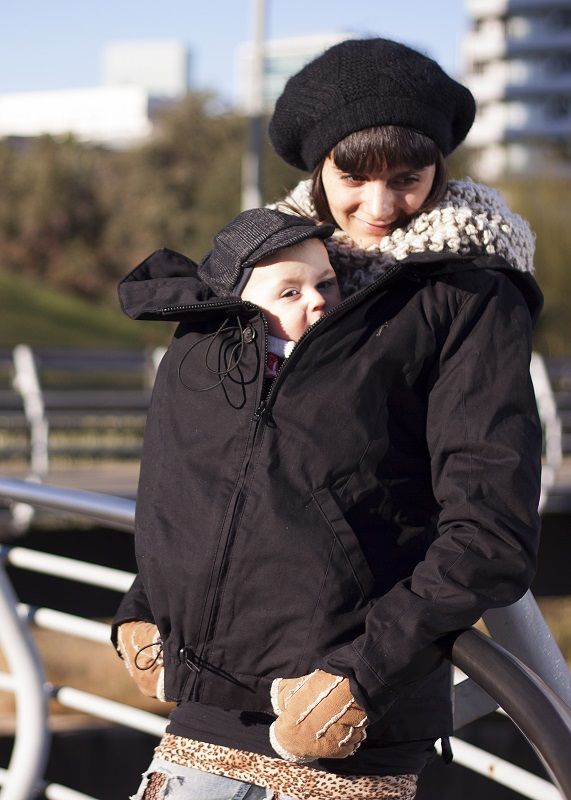 Giacca 4 in 1 Momawo Nero