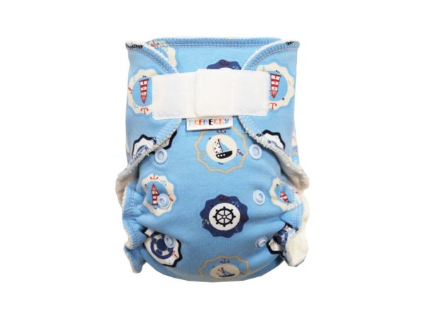 Pannolino lavabile Breberky- Fitted Newborn senza inserti in vari colori