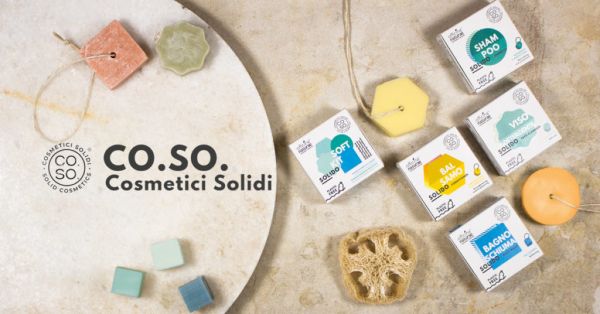 Bagnoschiuma Solido CO.SO Officina Naturae – Vellutante