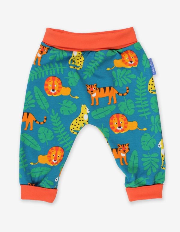 Pantaloni da bambino in cotone biologico Toby Tiger – Yoga Pants in vari colori