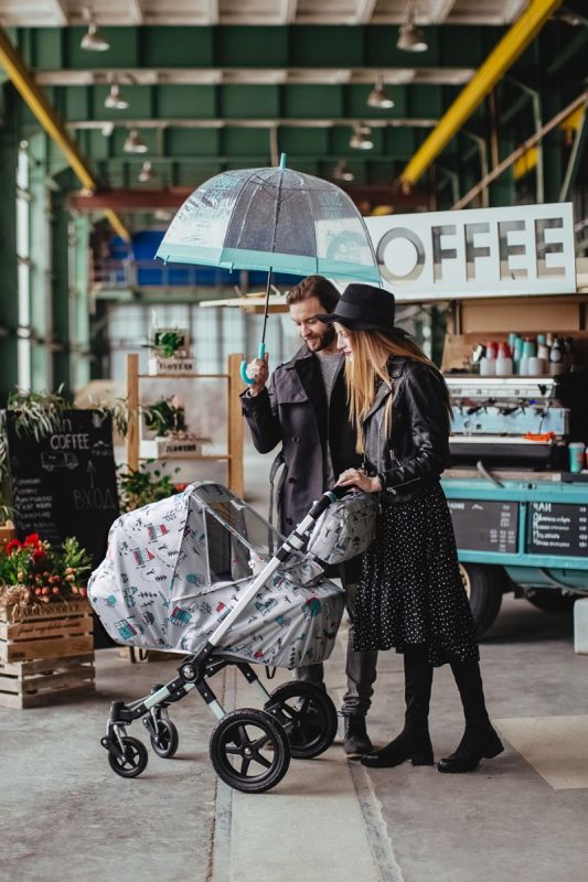 Parapioggia per passeggino Leokid - Cute Park