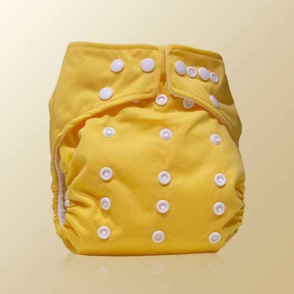 Pannolino lavabile Seta Buretta - Pocket con bottoni SENZA inserti - in vari colori