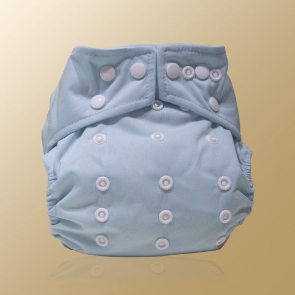 Pannolino lavabile Seta Buretta - Pocket con bottoni SENZA inserti - in vari colori