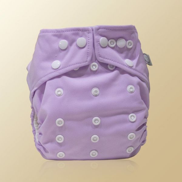 Pannolino lavabile Seta Buretta - Pocket con bottoni SENZA inserti - in vari colori