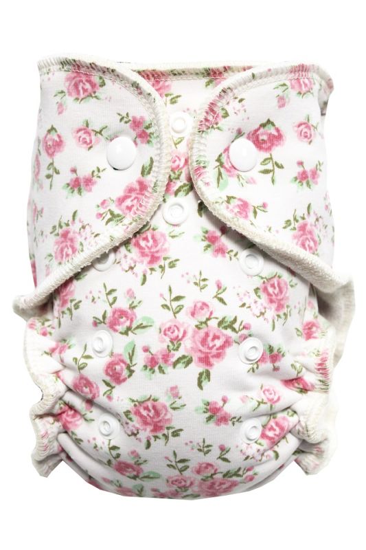 Pannolino lavabile Breberky- Fitted Newborn senza inserti in vari colori