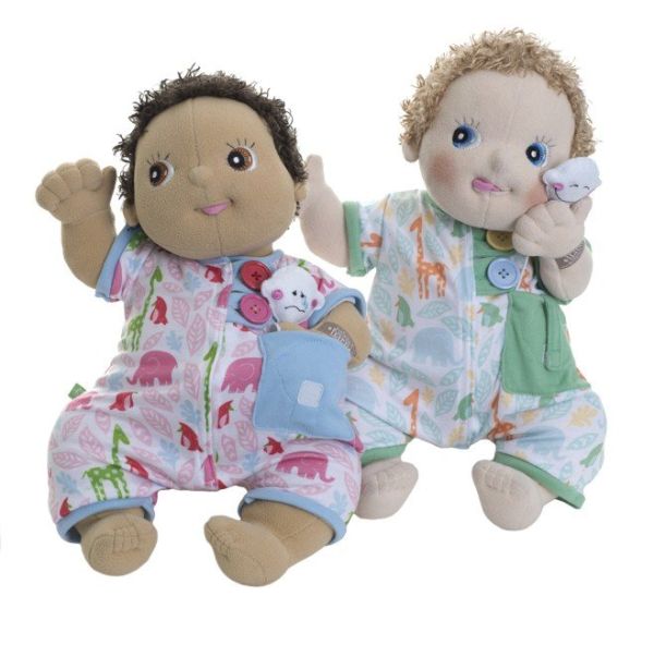 Accessori per bambole Rubens Barn – Pigiama Pocket Friends per la bambola Rubens Baby in vari colori