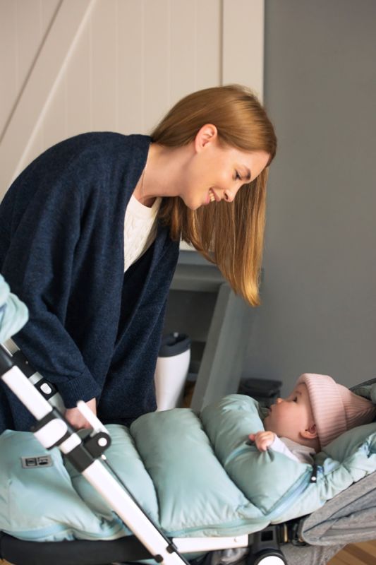 Sacco impermeabile per passeggino Leokid – Snug Slate