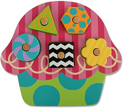 Gioco in legno Stephen Joseph - Puzzle ad incastro in vari colori