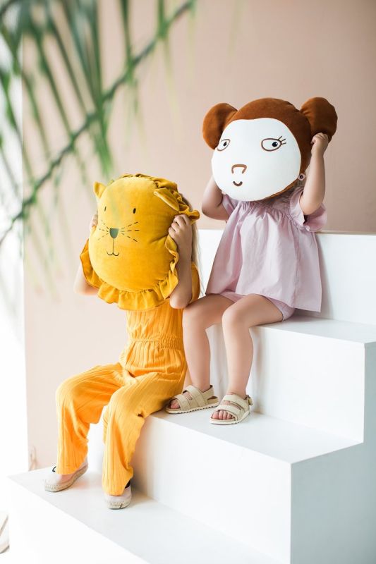 Cuscino per la cameretta Wigiwama- Toy Cushion Lion 