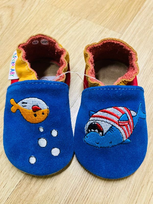 Scarpine primi passi Elobaby- Squalo
