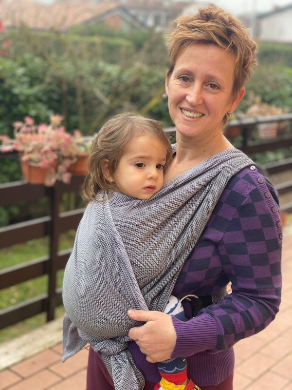 Fascia Portabebè Porto - Dark Gray