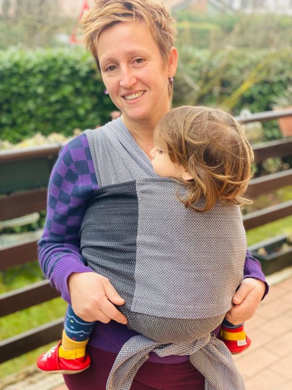 Fascia Portabebè Porto - Dark Gray