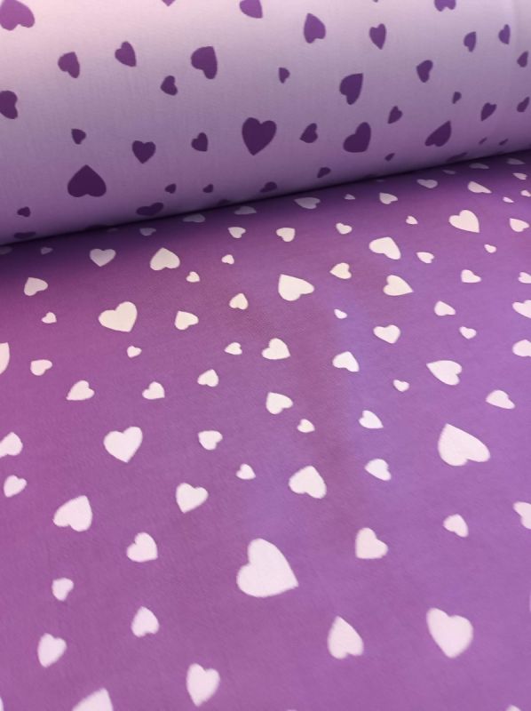 Fascia Portabebè Porto - Purple hearts