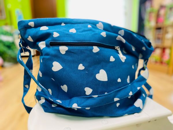 Borsa in tessuto di fascia Porto in vari colori