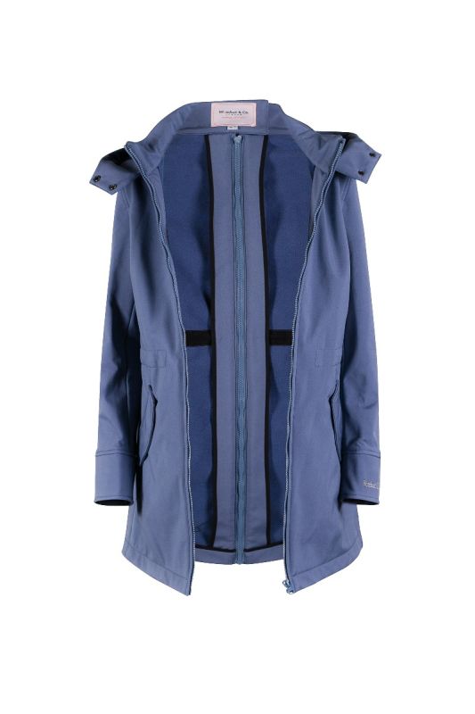 Giacca maternità e per portare Wombat Shell - Light blue 4 in 1