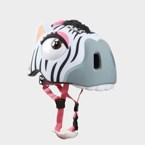 Casco da bambino Crazy Safety - Zebra bianca