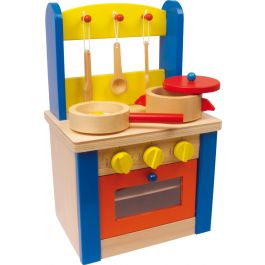 Gioco in legno Legler- Cucina per bambini rosa Buongustaio, giochi di ruolo