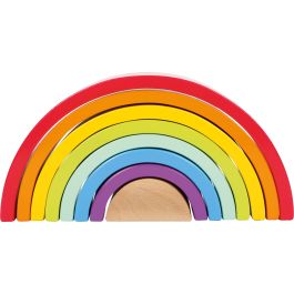 Small Foot Arcobaleno In Legno 12 Archi + 2 Palline – Gioco Montessori Per Bambini Da 1 Anno In Su
