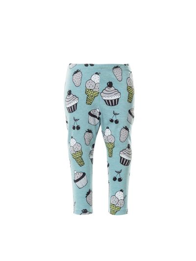 Leggings da bambino IGI Natur - Sweet and Fruits