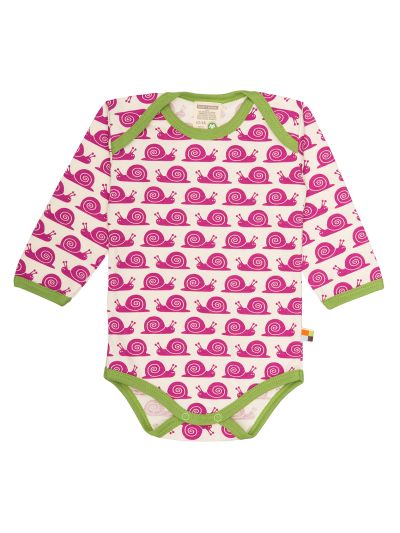 Body per bambino Loud+Proud- Body manica lunga in cotone biologico in vari colori e taglie