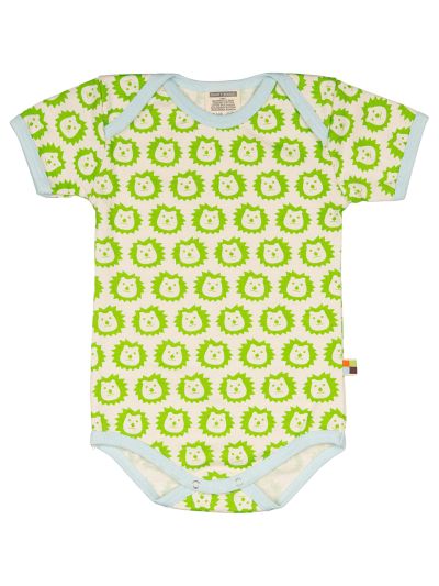 Body per bambino Loud+Proud- Body manica corta in cotone biologico Leone
