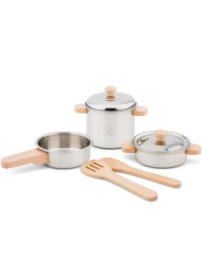 Gioco in legno Classic Toys – Set di pentole