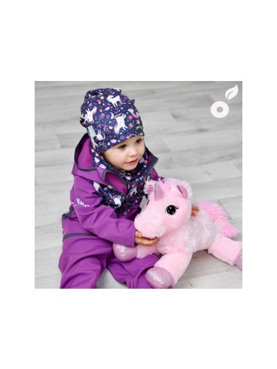 Giacca da bambino  in softshell Unuo- Unicorni