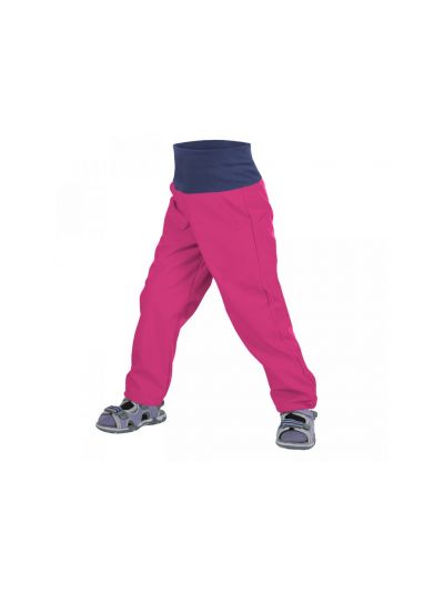 Pantalone in softshell Unuo- Pantalone impermeabile fucsia