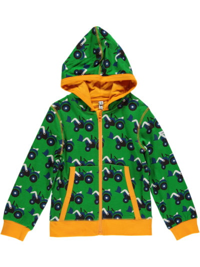 Maxomorra Tractor Cardigan Hood