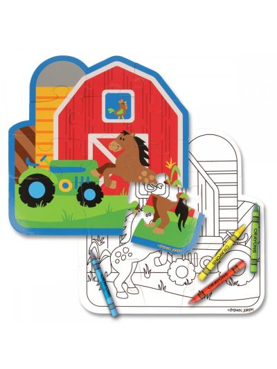 Gioco creativo Stephen Joseph - Puzzle Gioca & Crea in vari colori