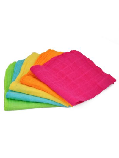 Mussole in cotone biologico Green Sprouts in vari colori (confezione da 5 pezzi)