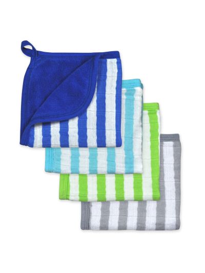 Mussole in cotone biologico Green Sprouts in vari colori (confezione da 4 pezzi)